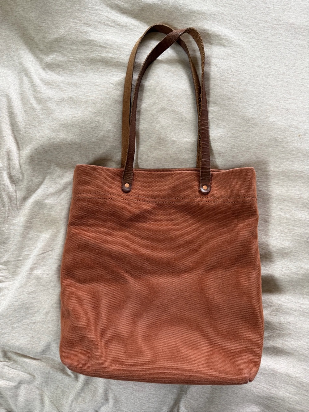 Nisolo Canvas and Leather Tote